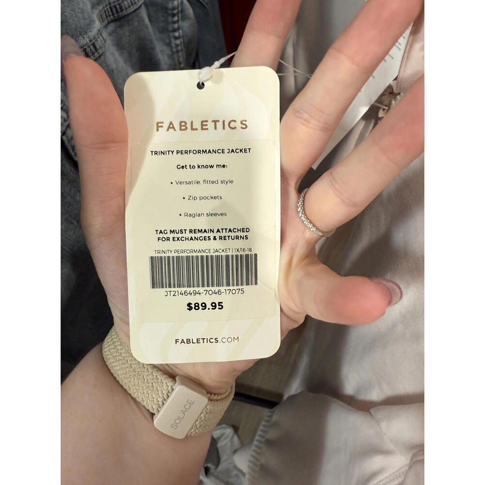 Fabletics Trinity Performance Jacket - Light Pink - Picture 2 of 2
